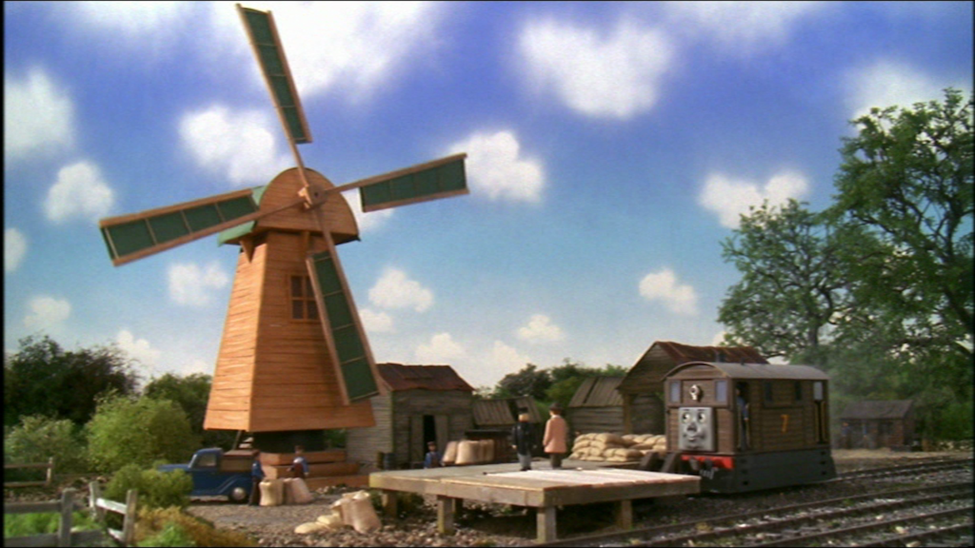 toby's windmill wooden