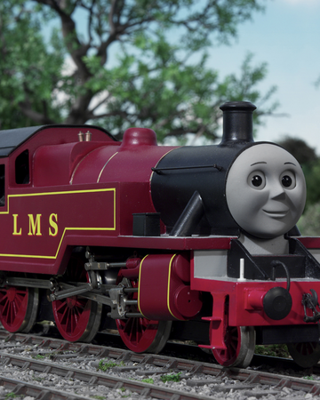 name of red train in thomas the tank engine