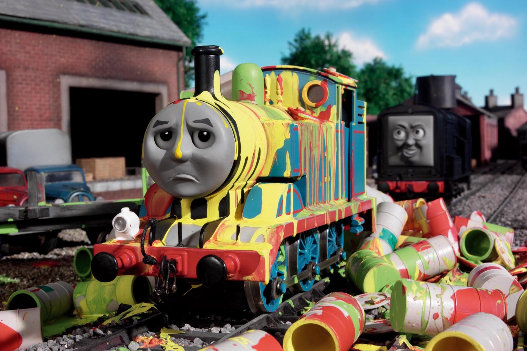 Thomas Friends Calling All Engines Paint   Latest