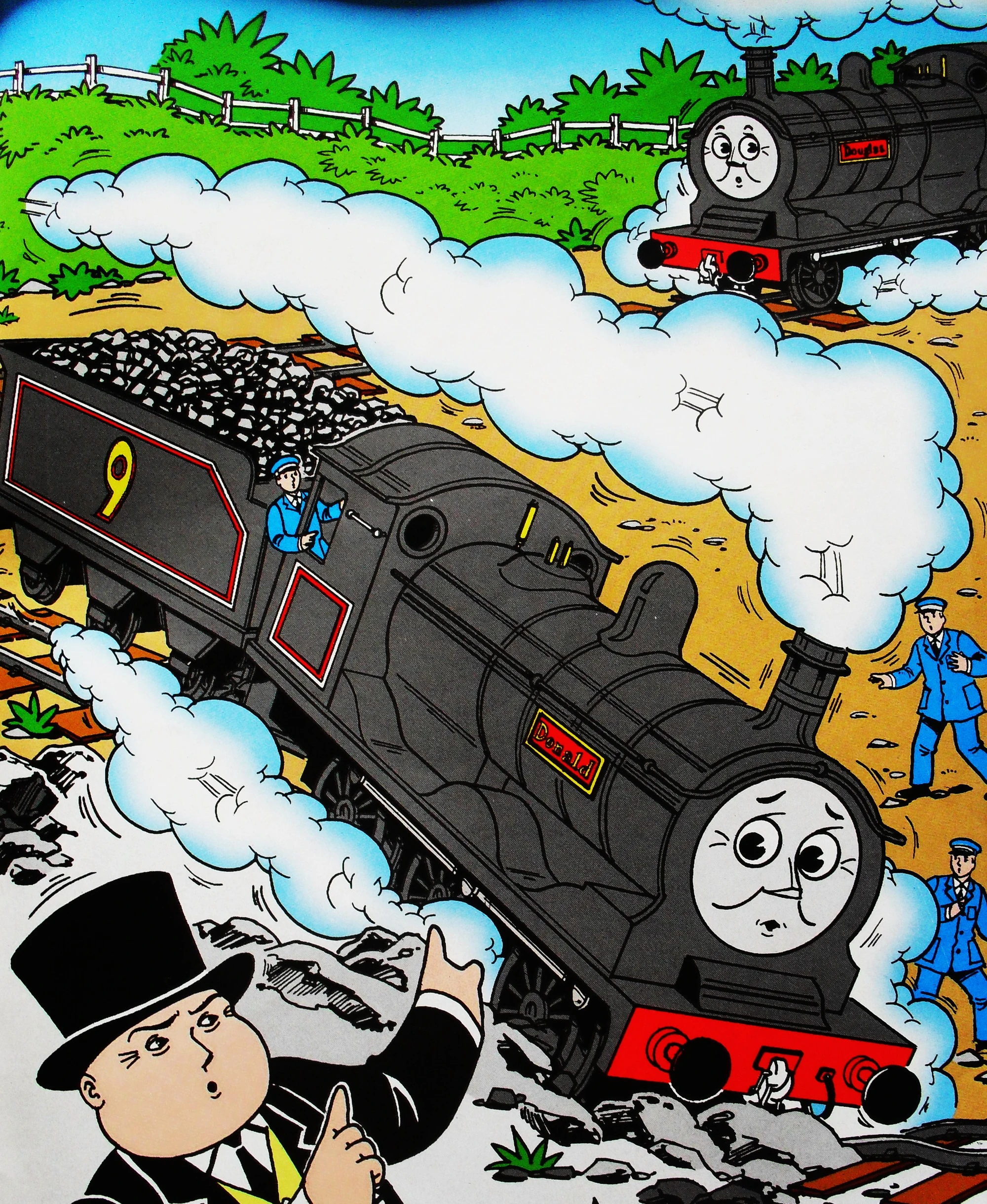Donald and Douglas (1998 magazine story) Thomas the Tank Engine Wikia FANDOM powered by Wikia
