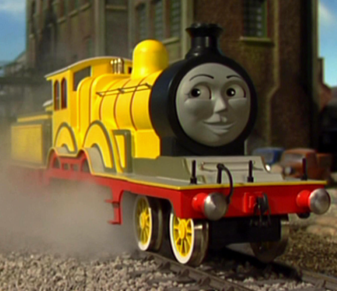thomas the tank engine yellow train name