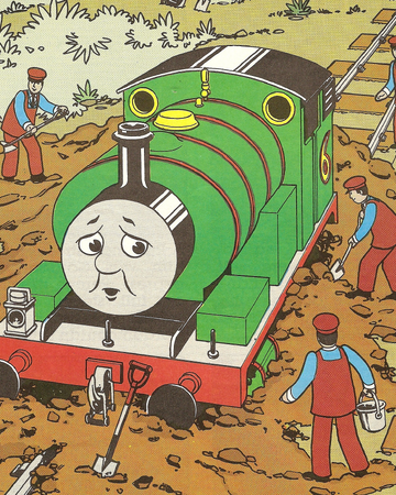 Percy Runs Away Magazine Story Thomas The Tank Engine Wikia