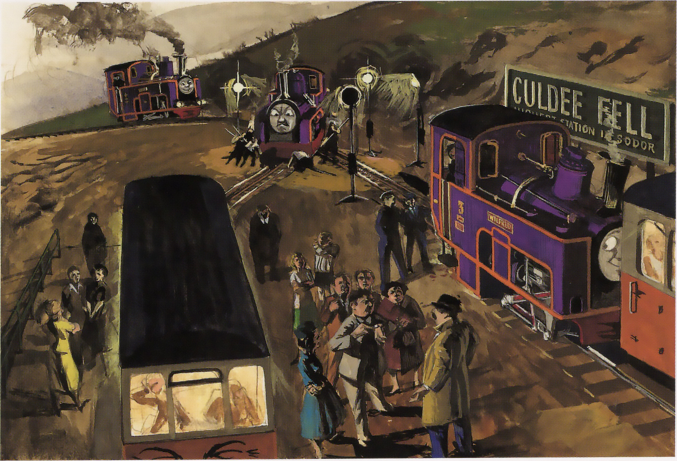 thomas the tank engine culdee