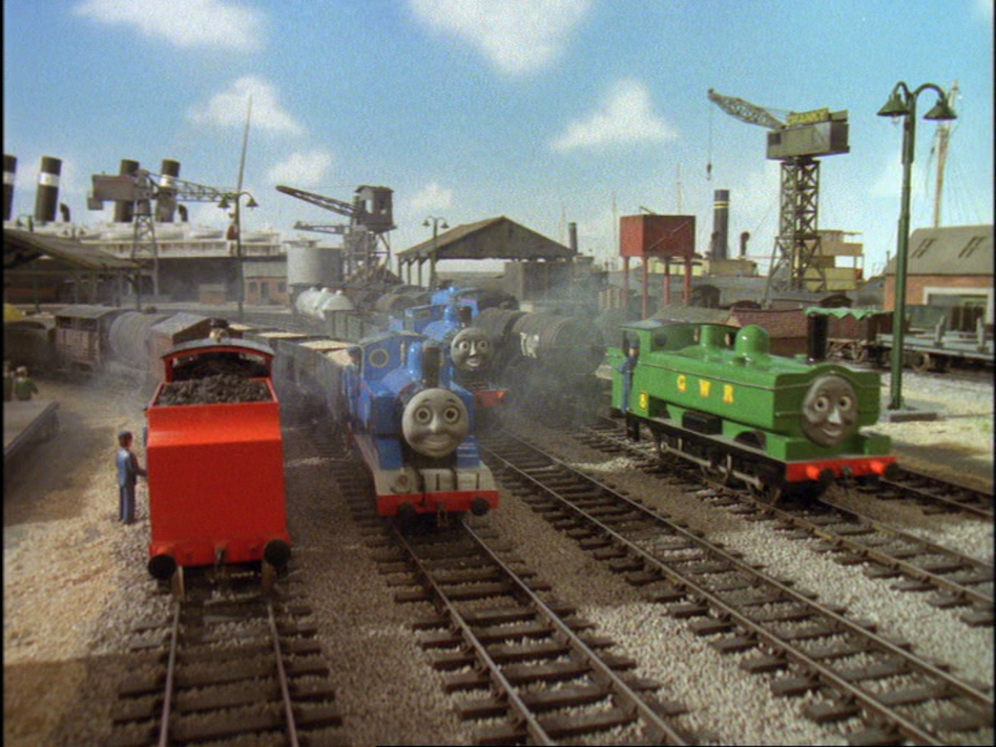 thomas & friends down by the docks