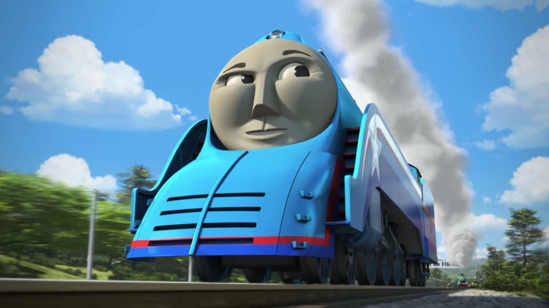 thomas and friends the great race streamlining