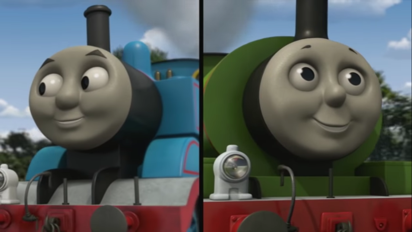 thomas and friends thomas and percy