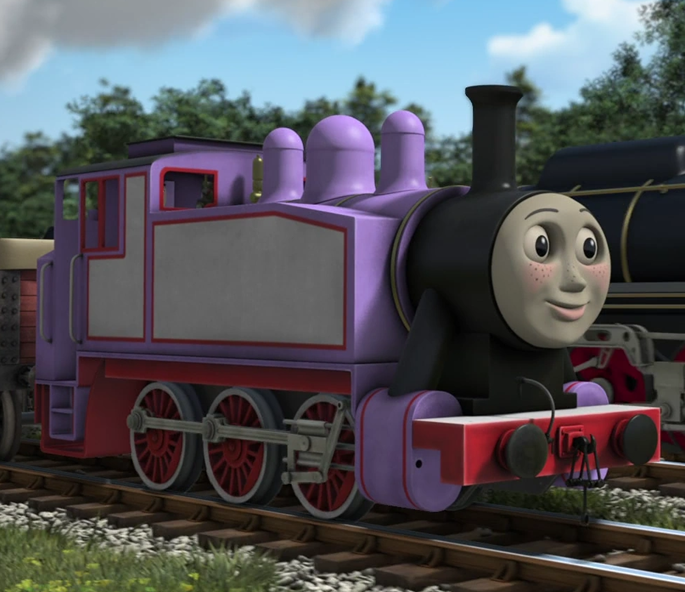 thomas the tank engine pink train