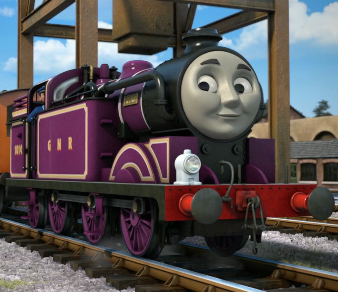 purple train thomas the tank engine