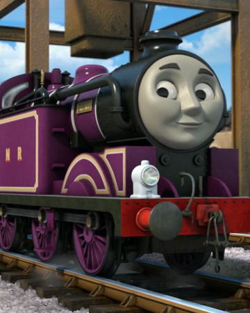 thomas the train purple engine