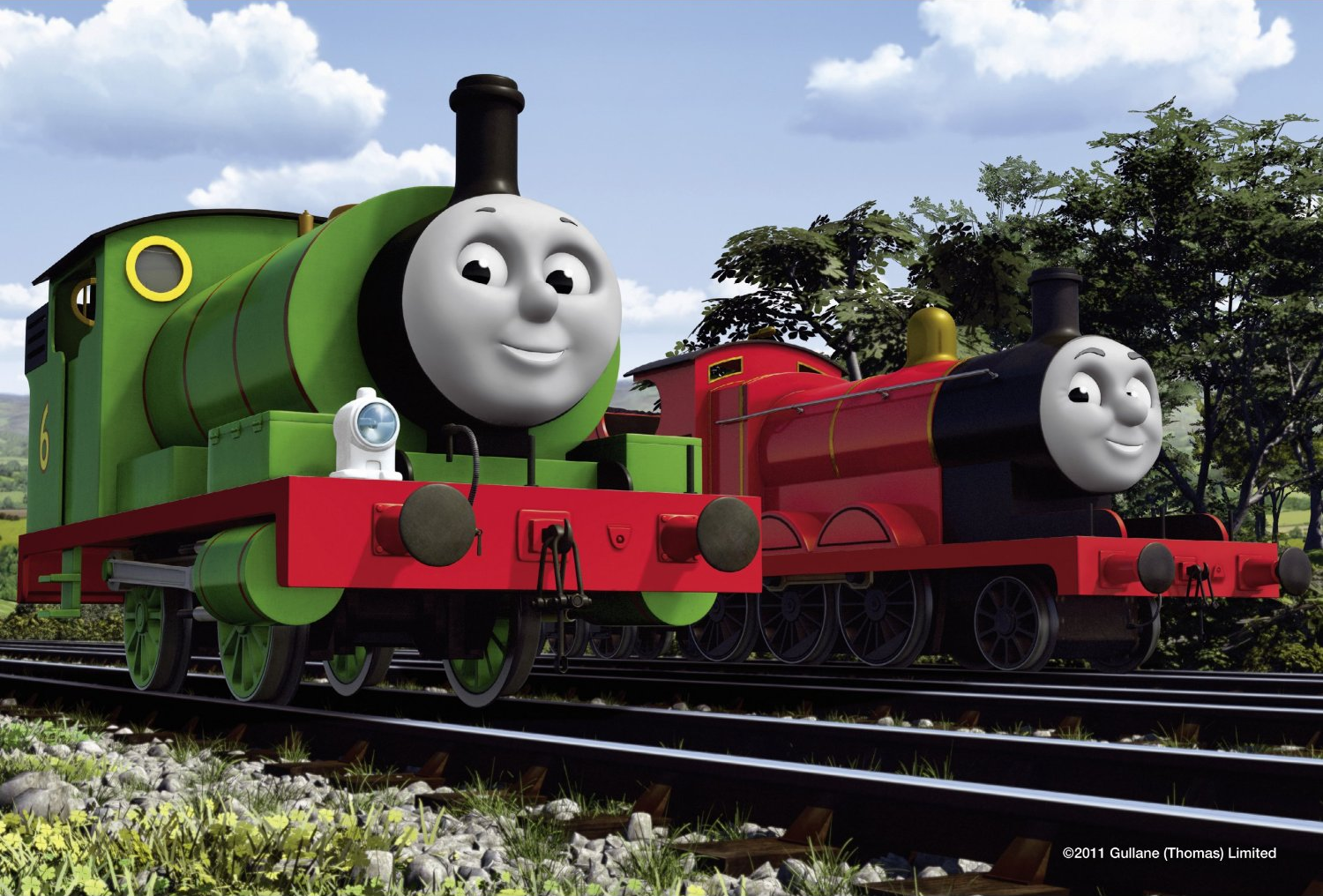 Uncategorized James Thomas And Friends image percyandjamescgipromo png thomas the tank engine wikia png