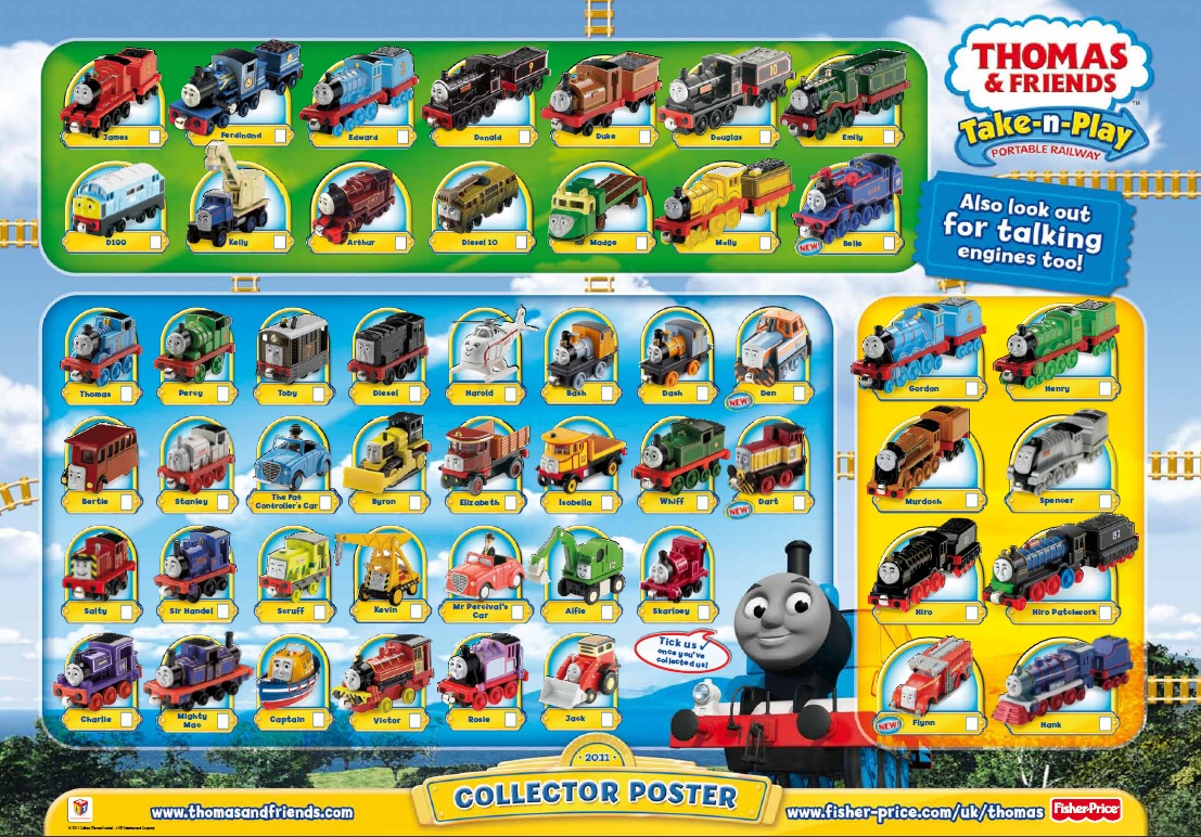 image take n play2011collectorposterjpg thomas the tank engine