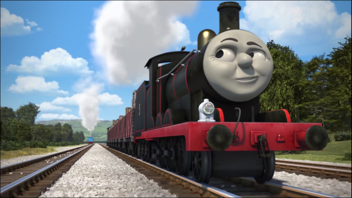thomas and friends black james