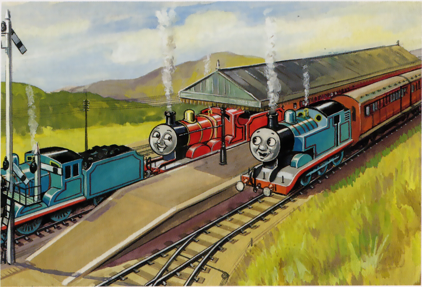 thomas the tank engine knapford station