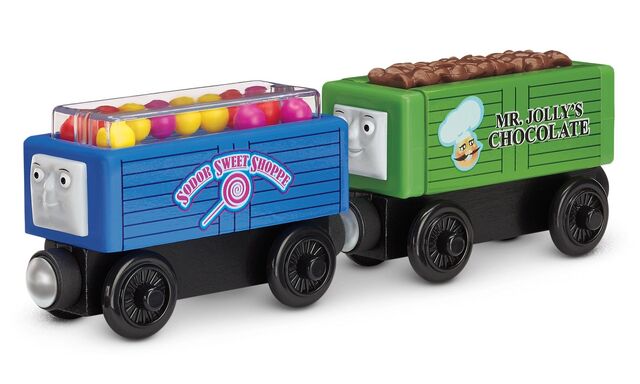 File:WoodenRailwayTroublesomeTrucksandSweets.jpg