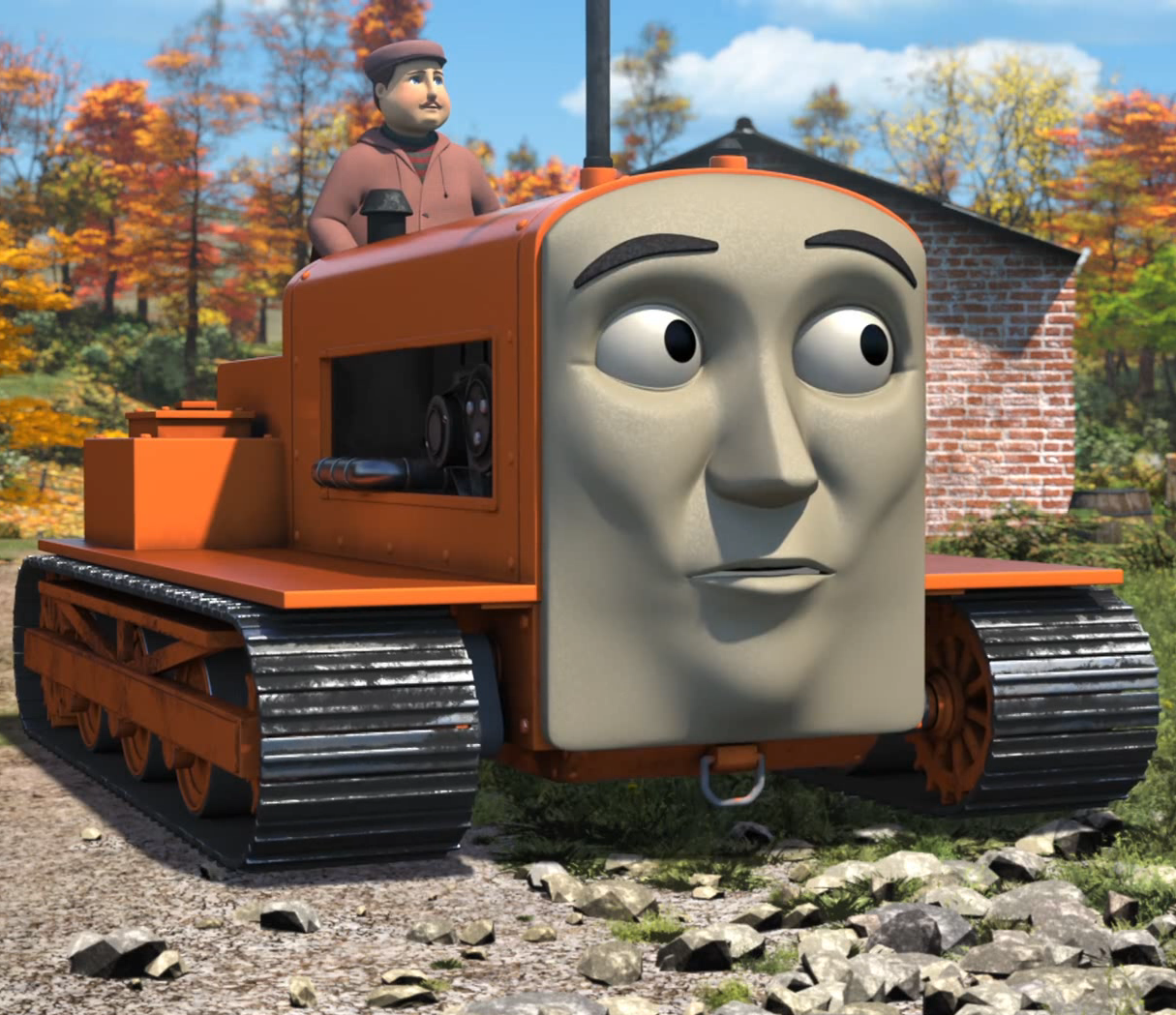 orange train thomas the tank engine