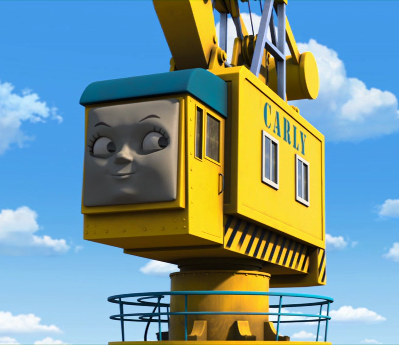 yellow crane thomas friends