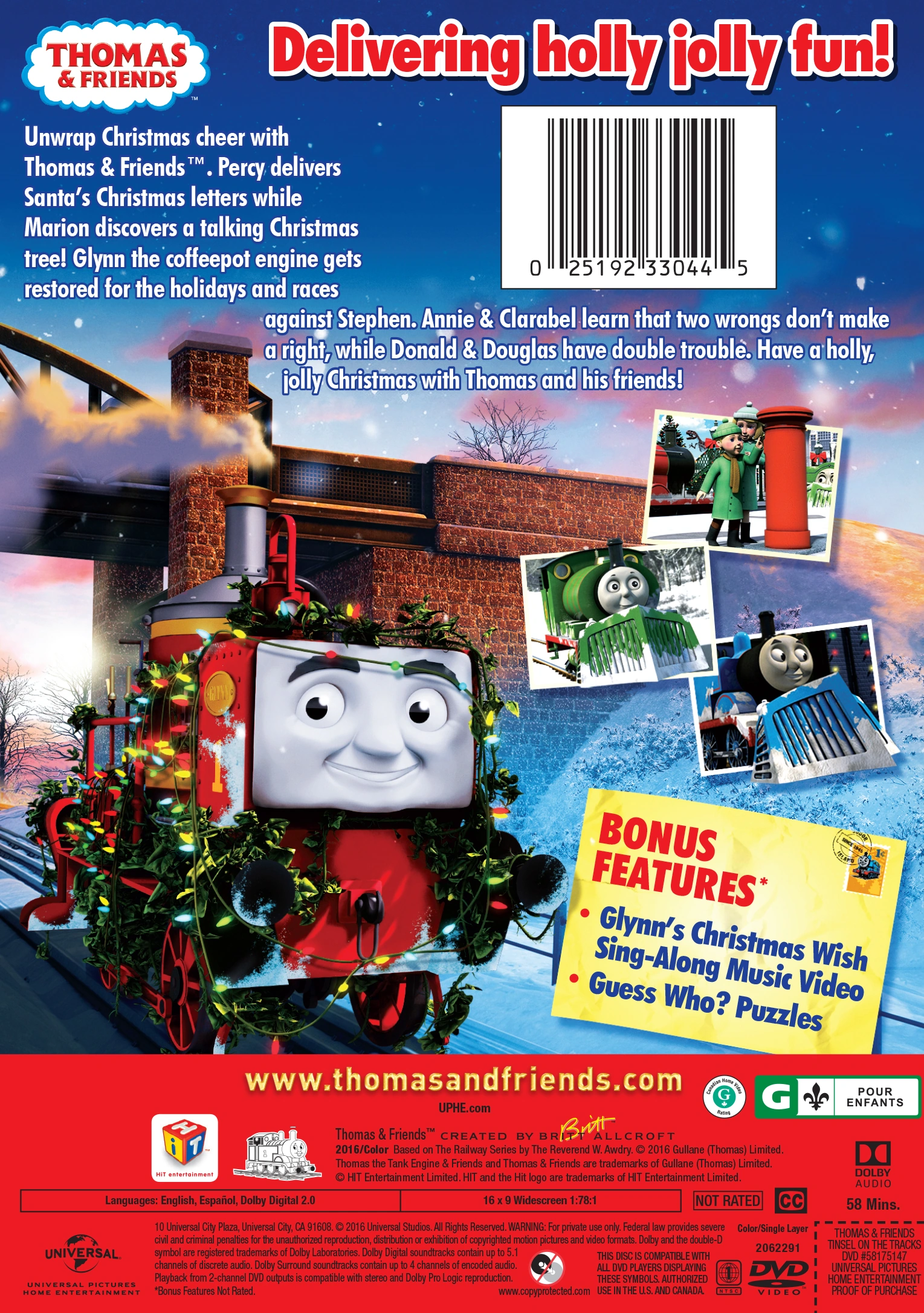 Tinsel on the Tracks Thomas the Tank Engine Wikia FANDOM powered by