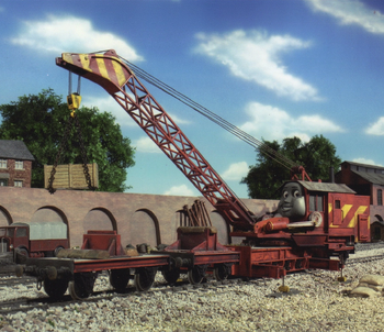 rocky wooden thomas train