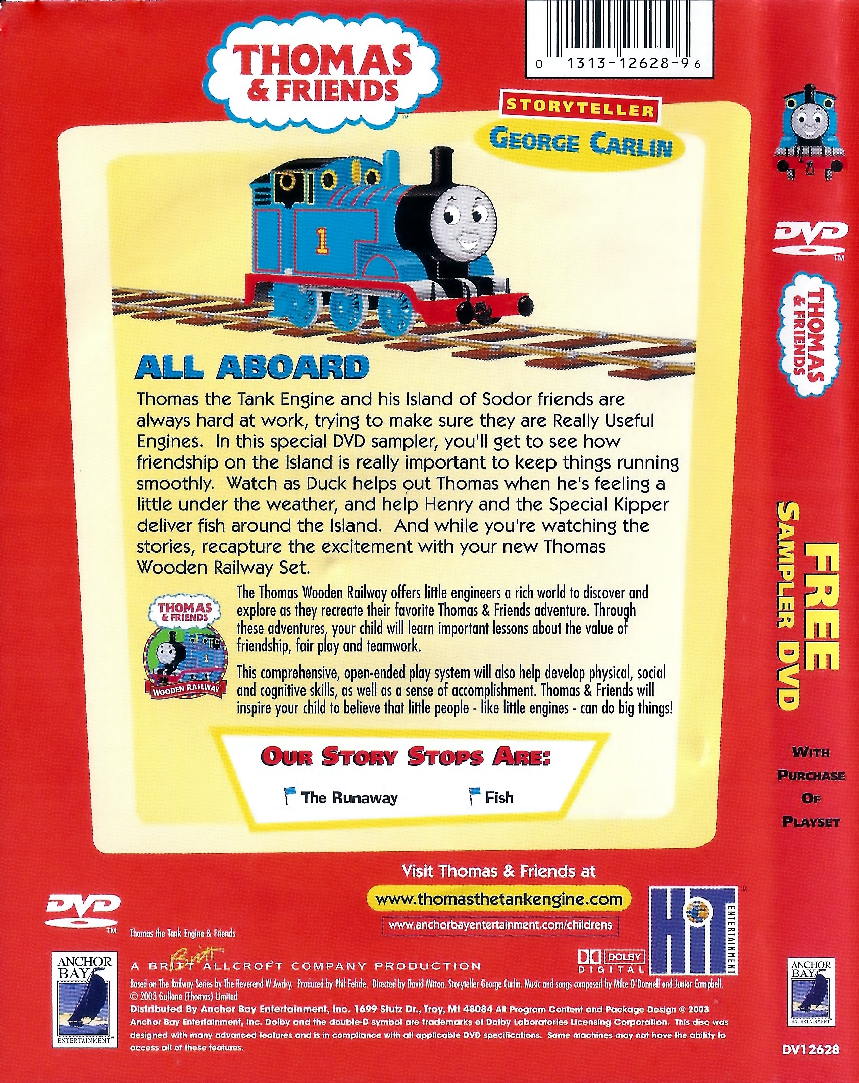 Thomas Dvd Cover Template
