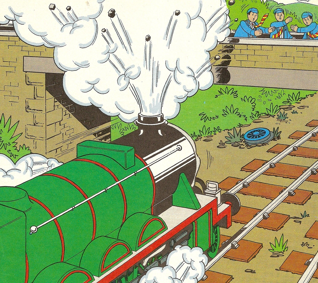 Whistles and Sneezes (magazine story) Thomas the Tank Engine Wikia