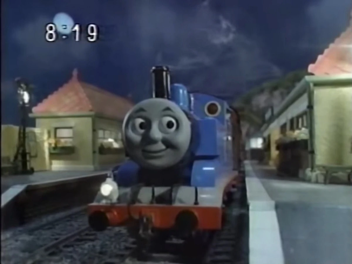 Image Thomas,PercyandthePostTrainDeletedsceneJapanonly.jpg Thomas the Tank Engine Wikia