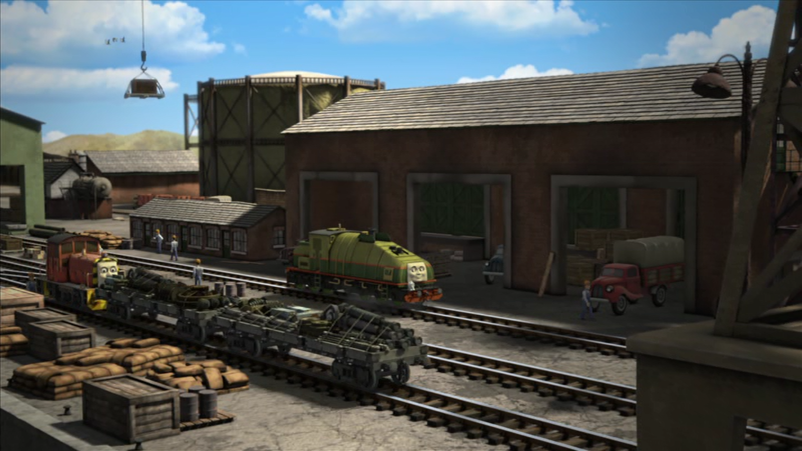 thomas the train brendam docks