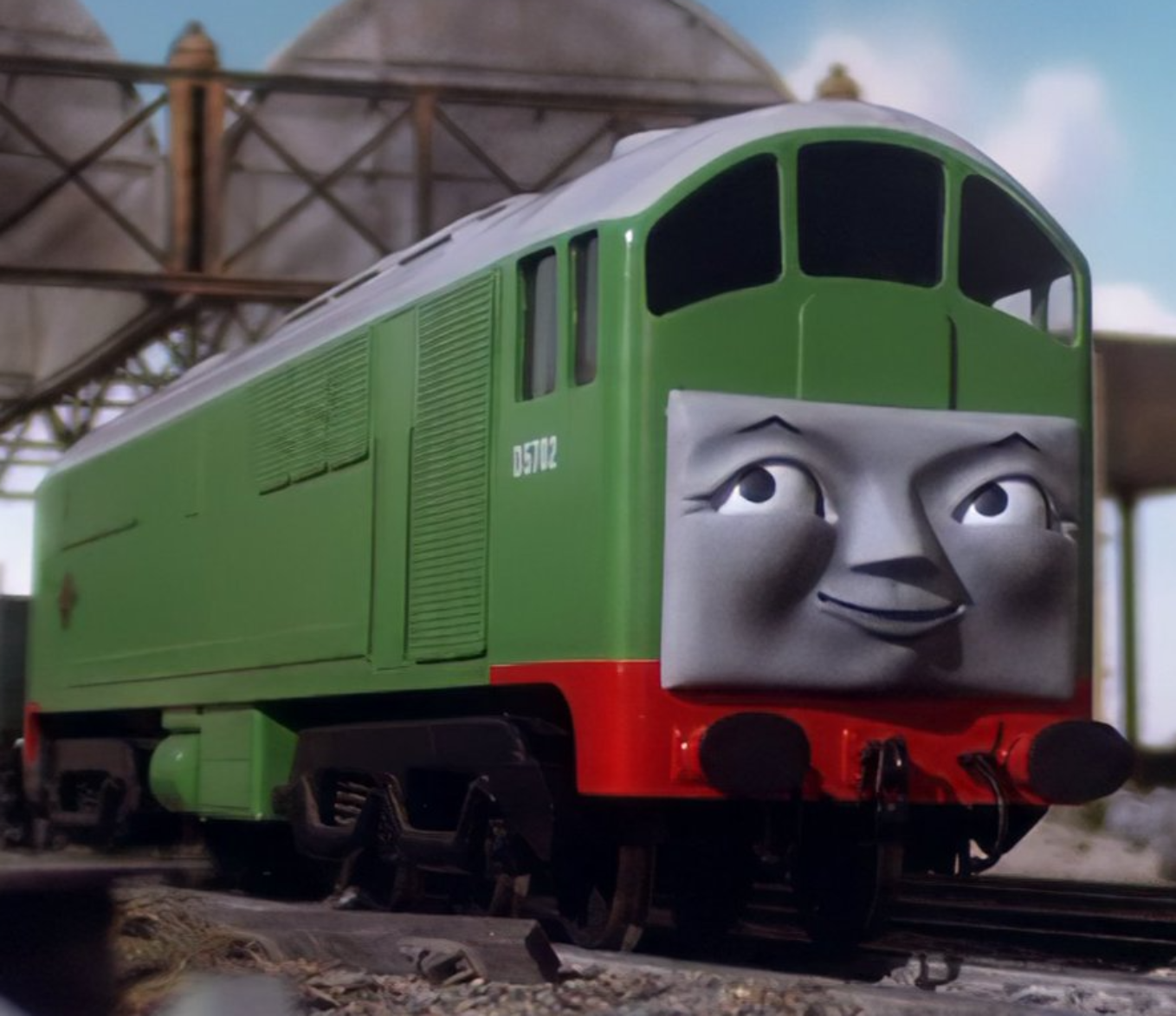 thomas the tank engine green train name