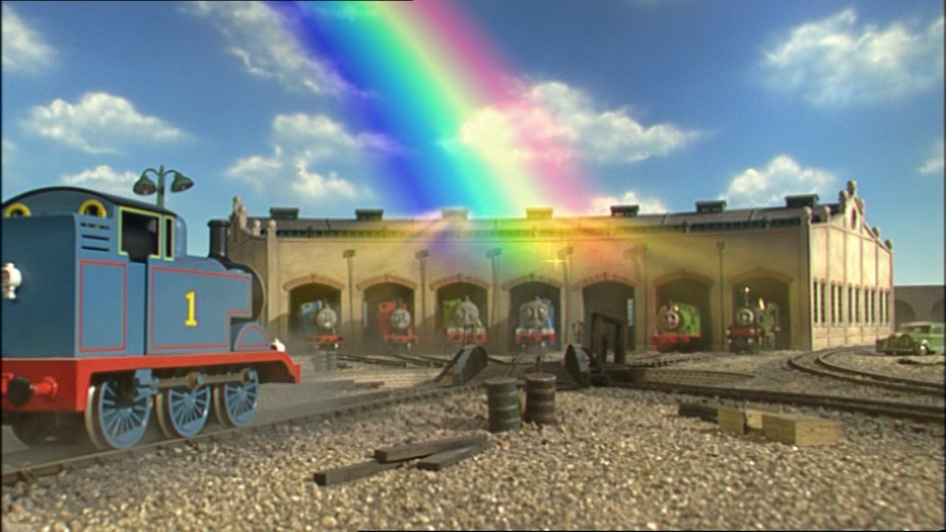 rainbow thomas the train