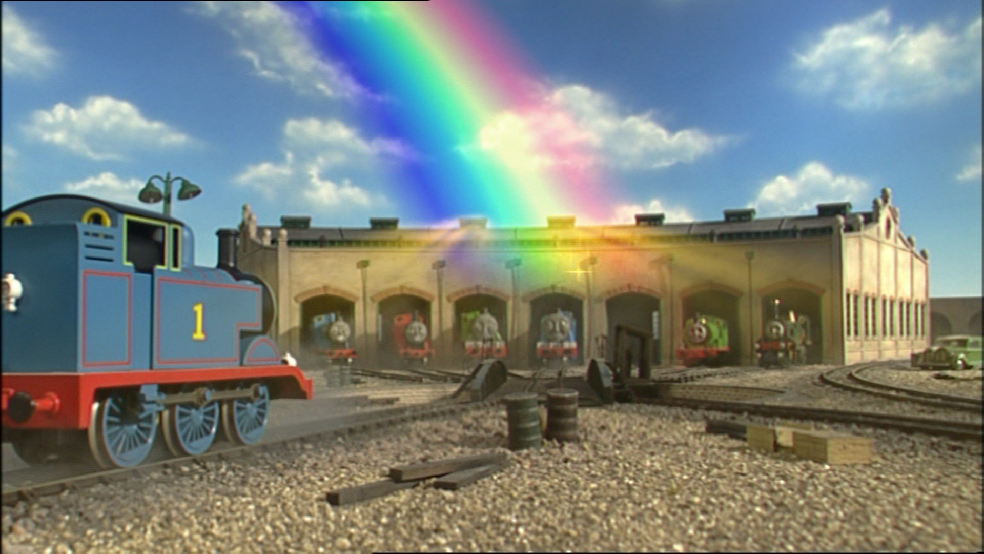 rainbow thomas the tank