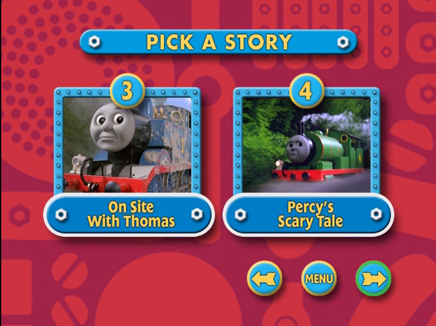 Image OnSiteWithThomasDVDmenu3.PNG Thomas the Tank Engine Wikia