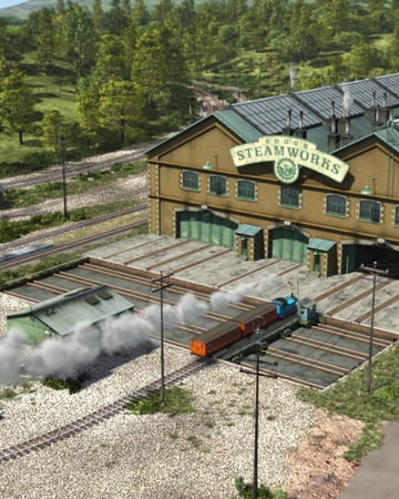 thomas wooden railway steamworks