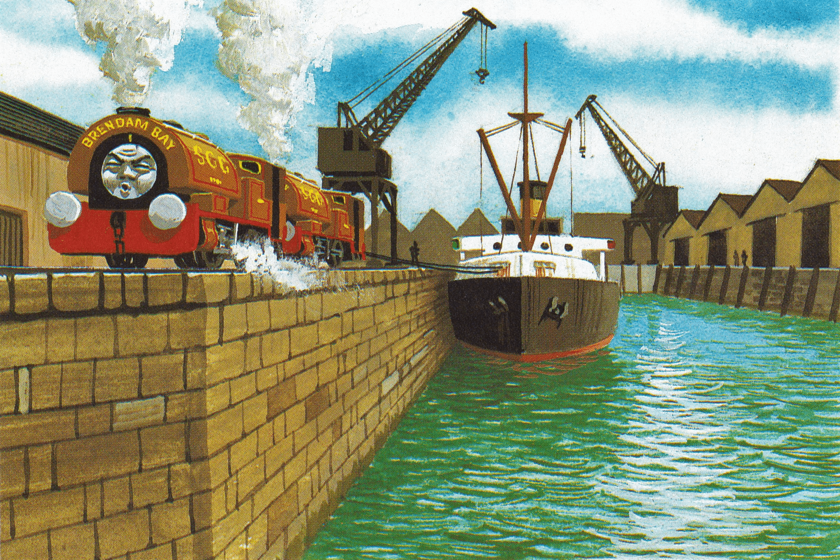 thomas the train brendam docks