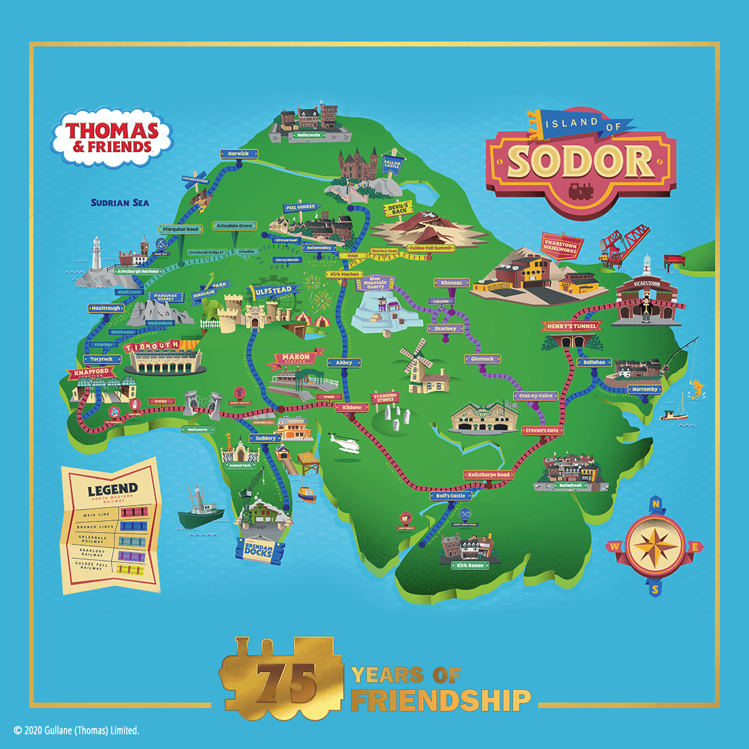 thomas island of sodor