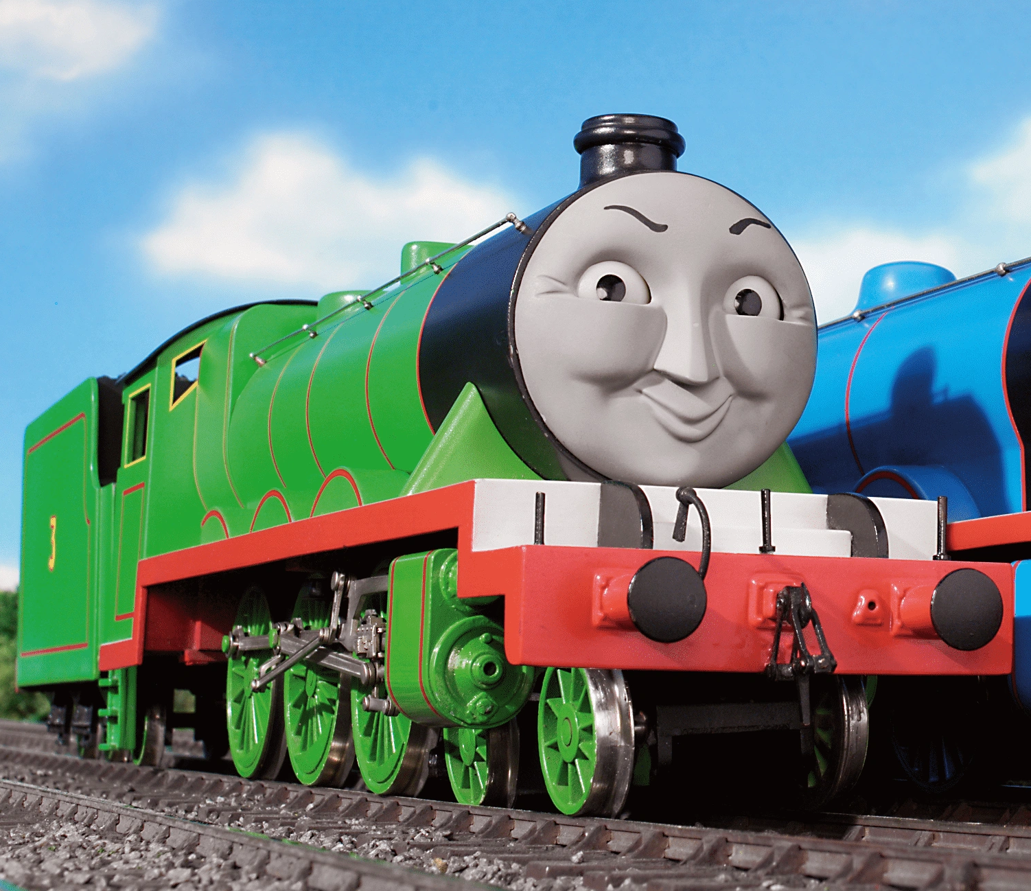 name of green train in thomas the tank engine