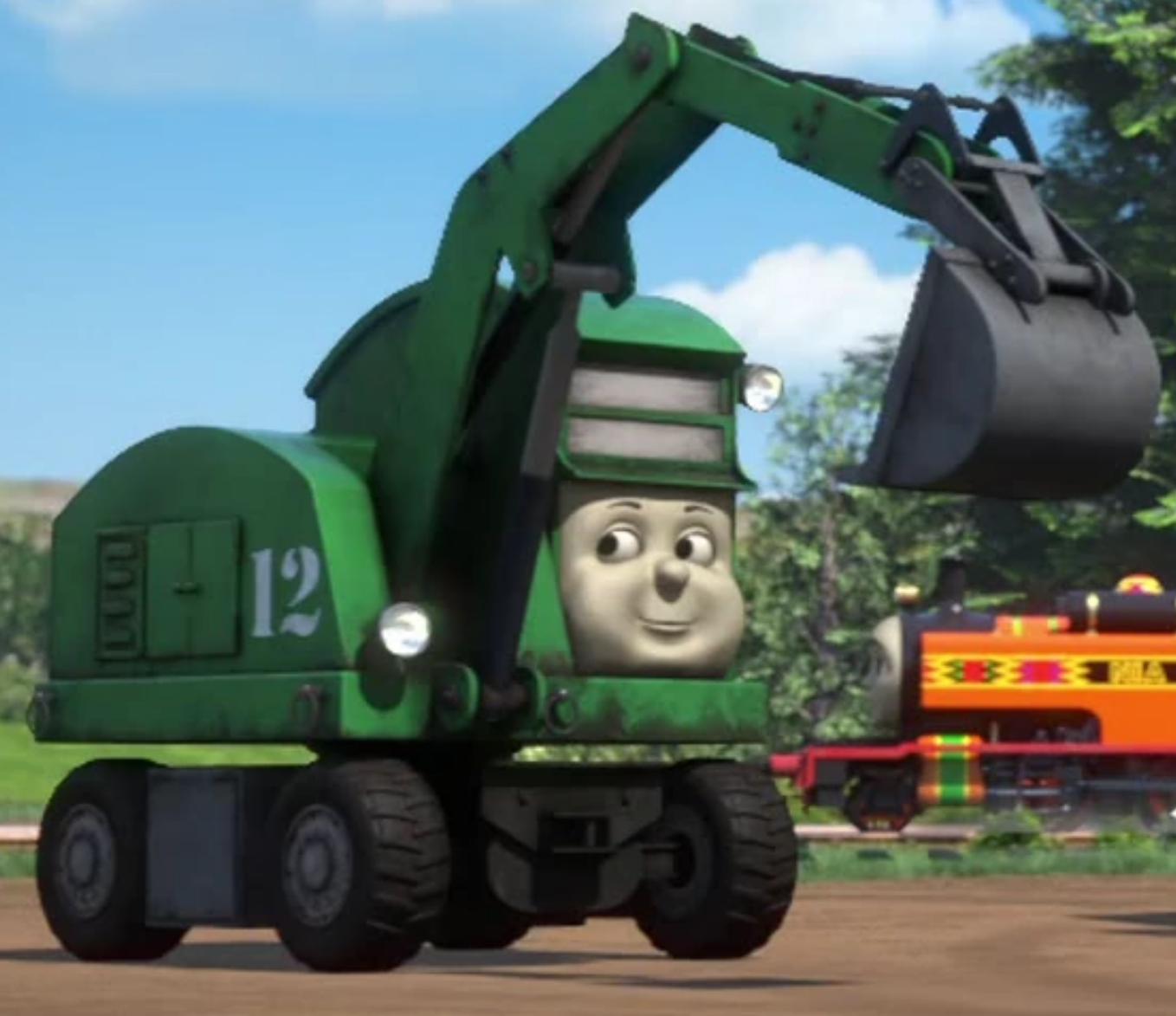 thomas and friends excavator