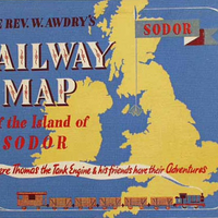 island of sodor map Railway Map Of The Island Of Sodor Thomas The Tank Engine Wikia island of sodor map