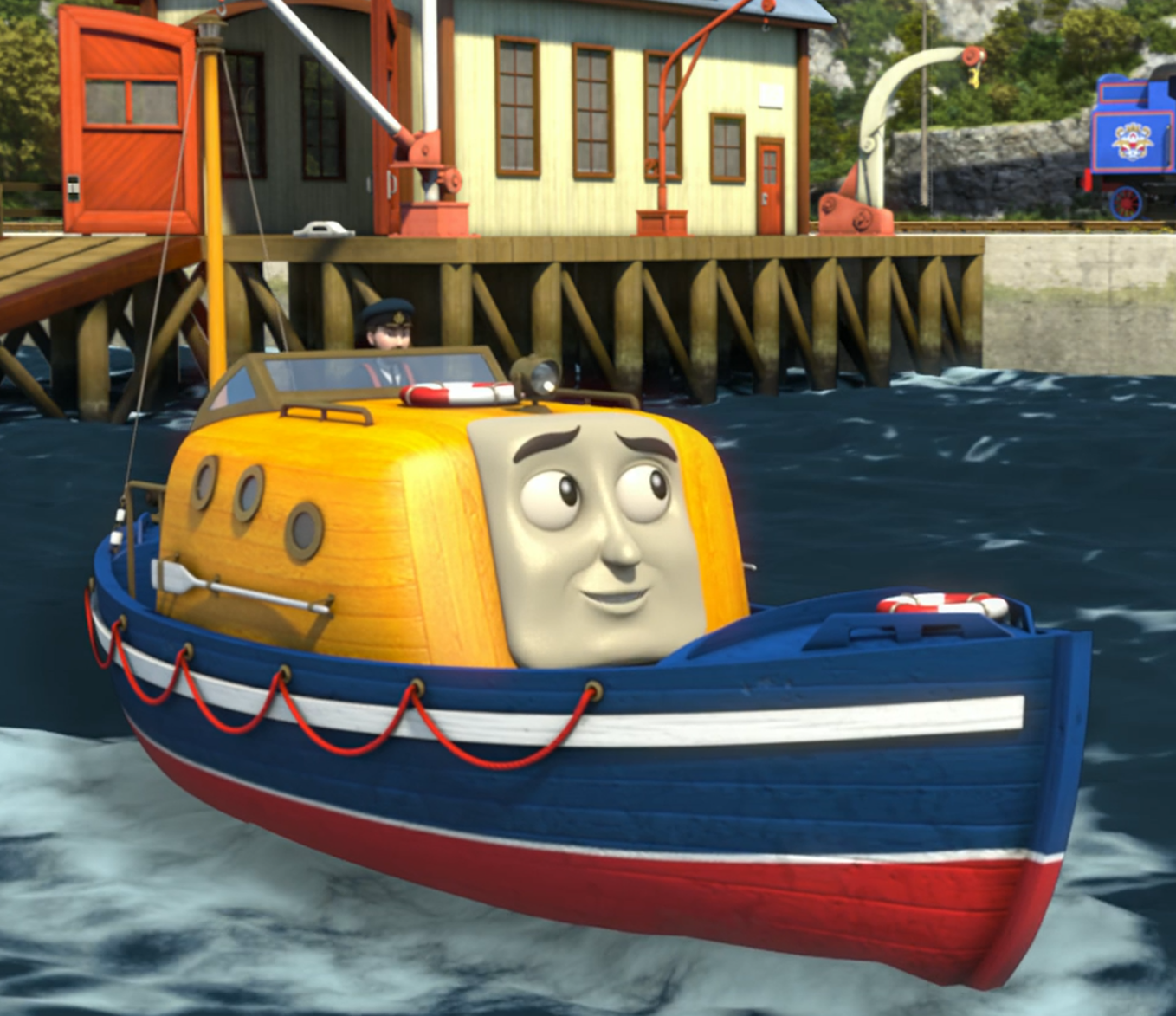 thomas train boat