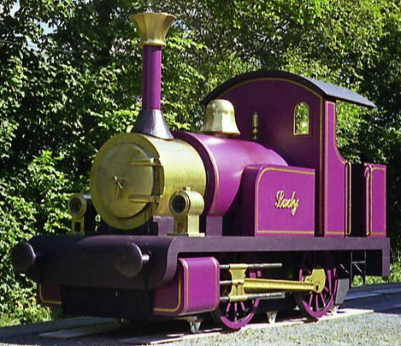 lady the train from thomas and friends