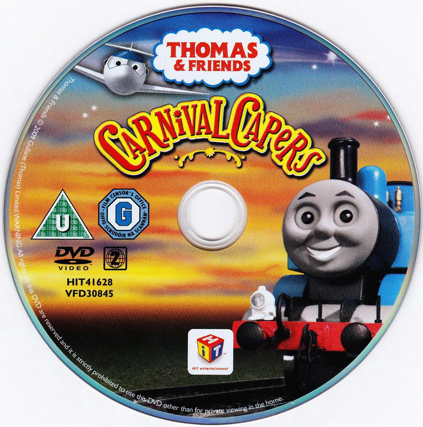 Image CarnivalCapersUKDVDDisc.jpg Thomas the Tank Engine Wikia