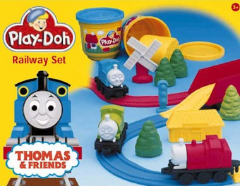 thomas the tank engine play doh sets