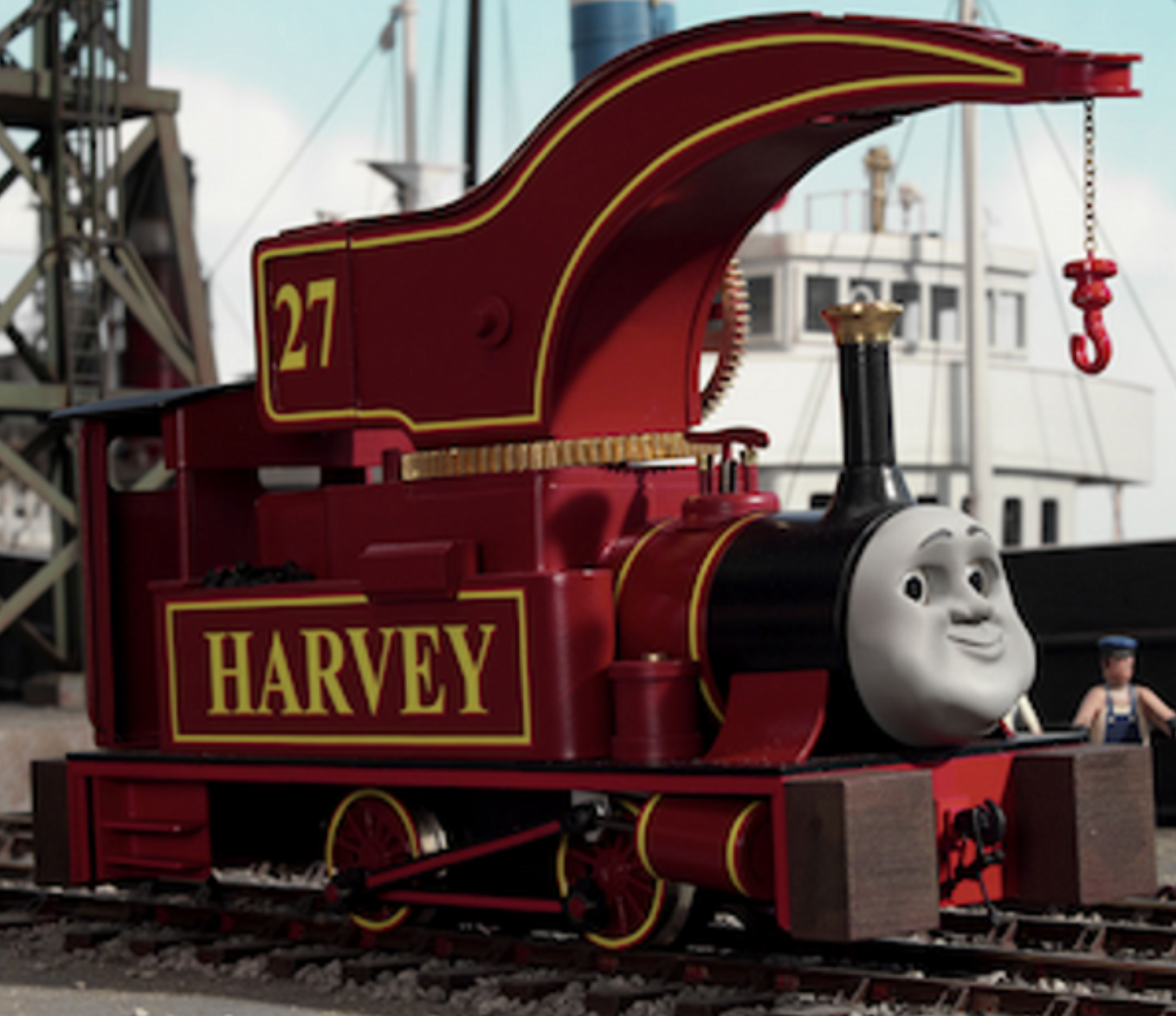 harvey thomas the train