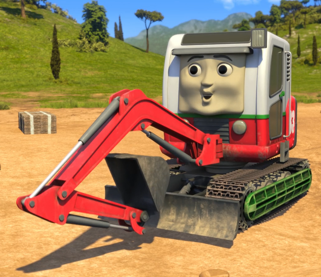 thomas and friends excavator