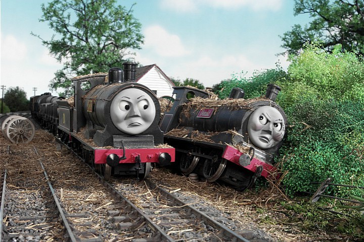 thomas the tank engine twins