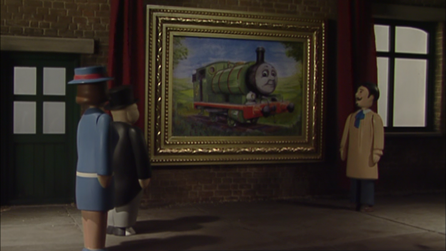 Percy and the Oil Painting | Thomas the Tank Engine Wikia | FANDOM