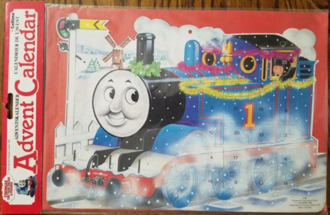 thomas the tank advent calendar