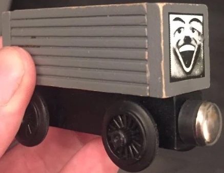 thomas wooden railway white face troublesome truck ebay
