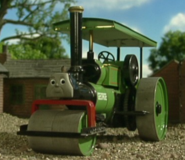 thomas the tank engine steam roller