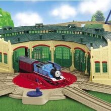 trackmaster rc thomas at tidmouth sheds