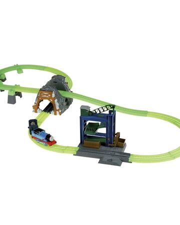 thomas glow in the dark trackmaster