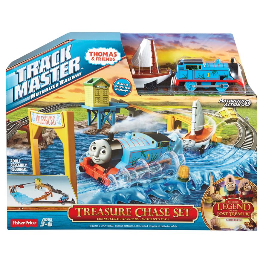 thomas and friends trackmaster treasure chase set